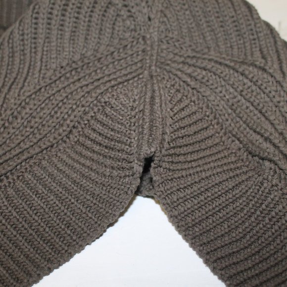 New Alexander Wang Long Zip Front  Cable Knit Chunky Sweater Vest Jacket - Picture 9 of 11